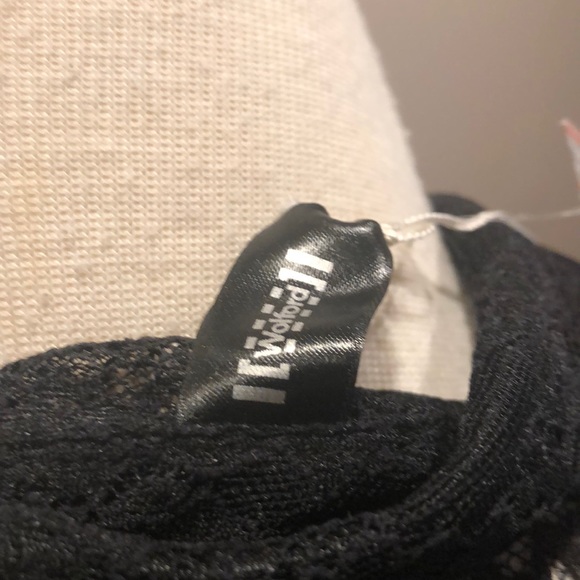 WOLFORD NWT LACE BUTTON DOWN SHIRT - Picture 8 of 8